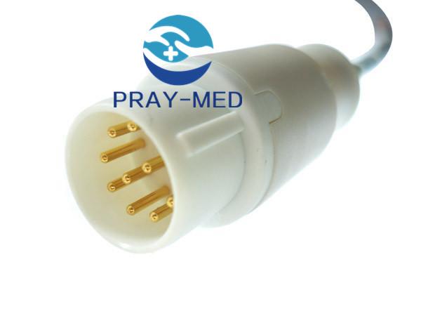 Mennen 10pin kompatibel Direct-Connect 5Lead EKG-kabel AHA grabber