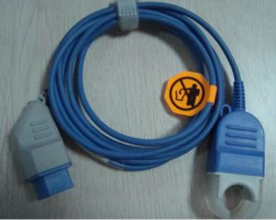 Nihon Kohden JL-906P SpO2 forlengelsekabel / adapterkabel, 14M-DB9F, 2,4m