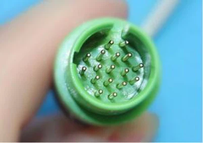 High Quality Spacelabs Ultraview 120369 17pin 5-ledig EKG-kabel, IEC / griper / klippe, AHA