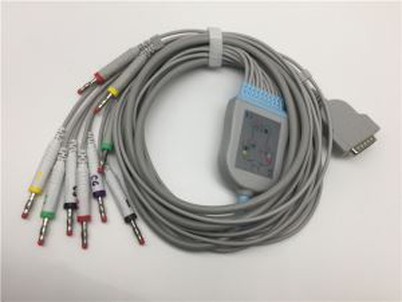 GE Marquette EKG-kabel og blyledninger i ett stykke