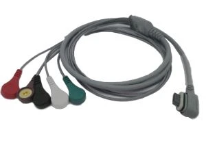 GE 7Lead Ecg Holter ecg Kabel SEER Light 2008594-004