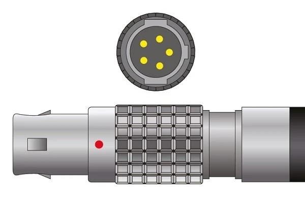 Biolight 5-Pin Adult Clip SpO2 Sensor M69 M66